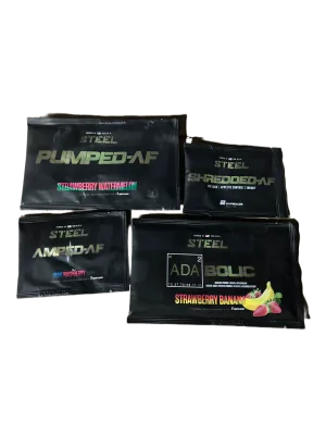 🎁 FREE Assorted STEEL SUPPLEMENTS Samples $10 