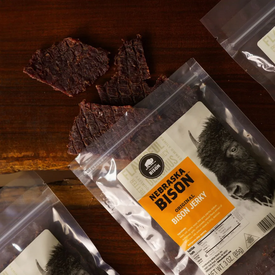 🎁 Original Bison Jerky (3oz) (100% off)
