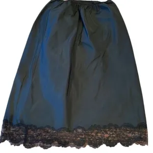 0870 Vintage 1950s Dijonette M Black Half Slip New