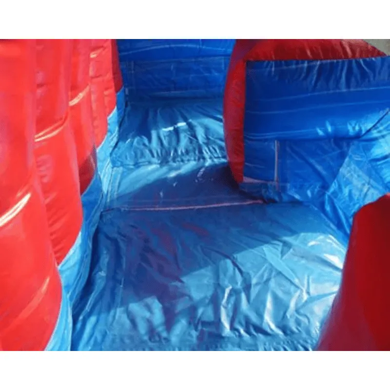 19'H 2-Lane Tsunami Water Slide Wet n Dry