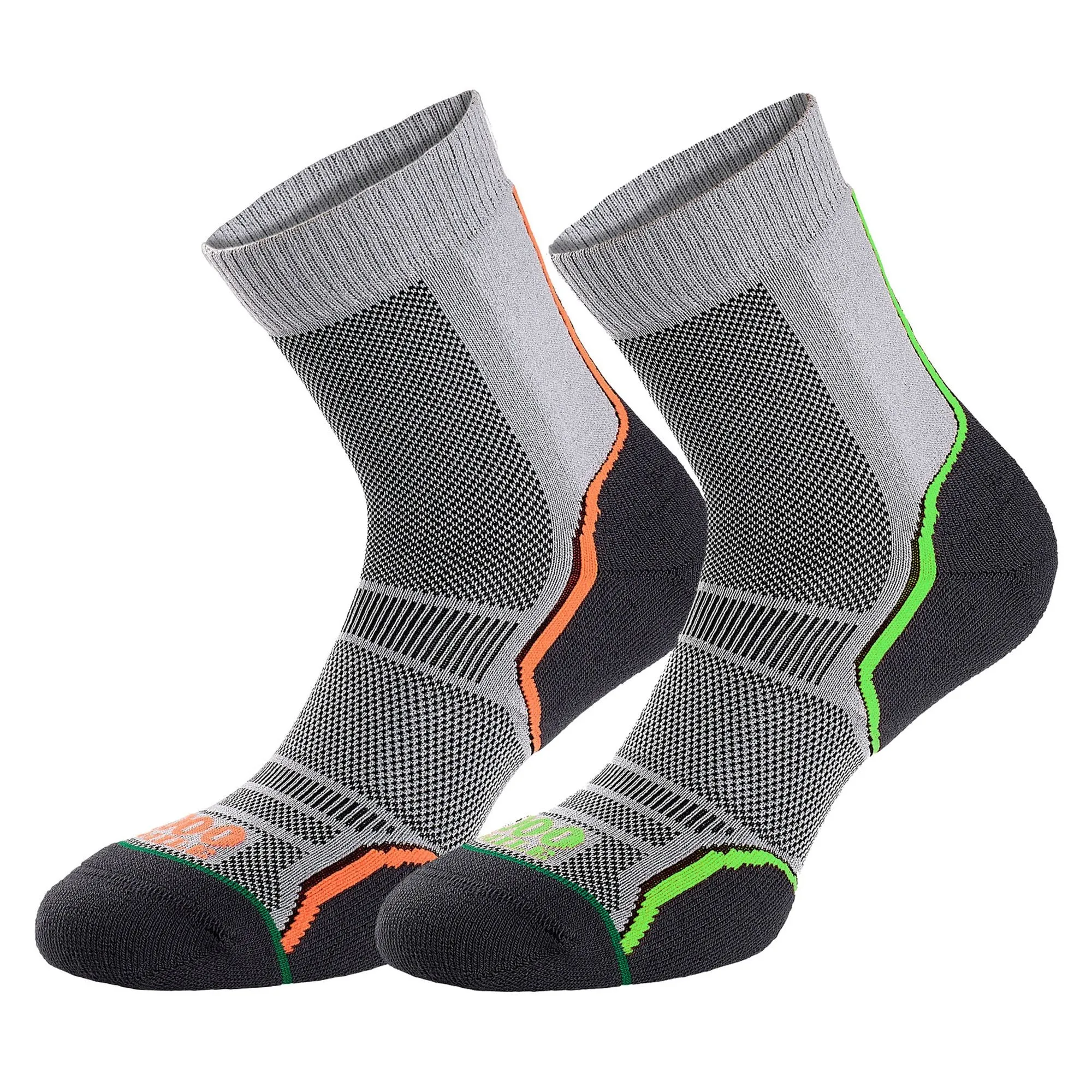 2 Pack Mens Trail Single Layer Socks