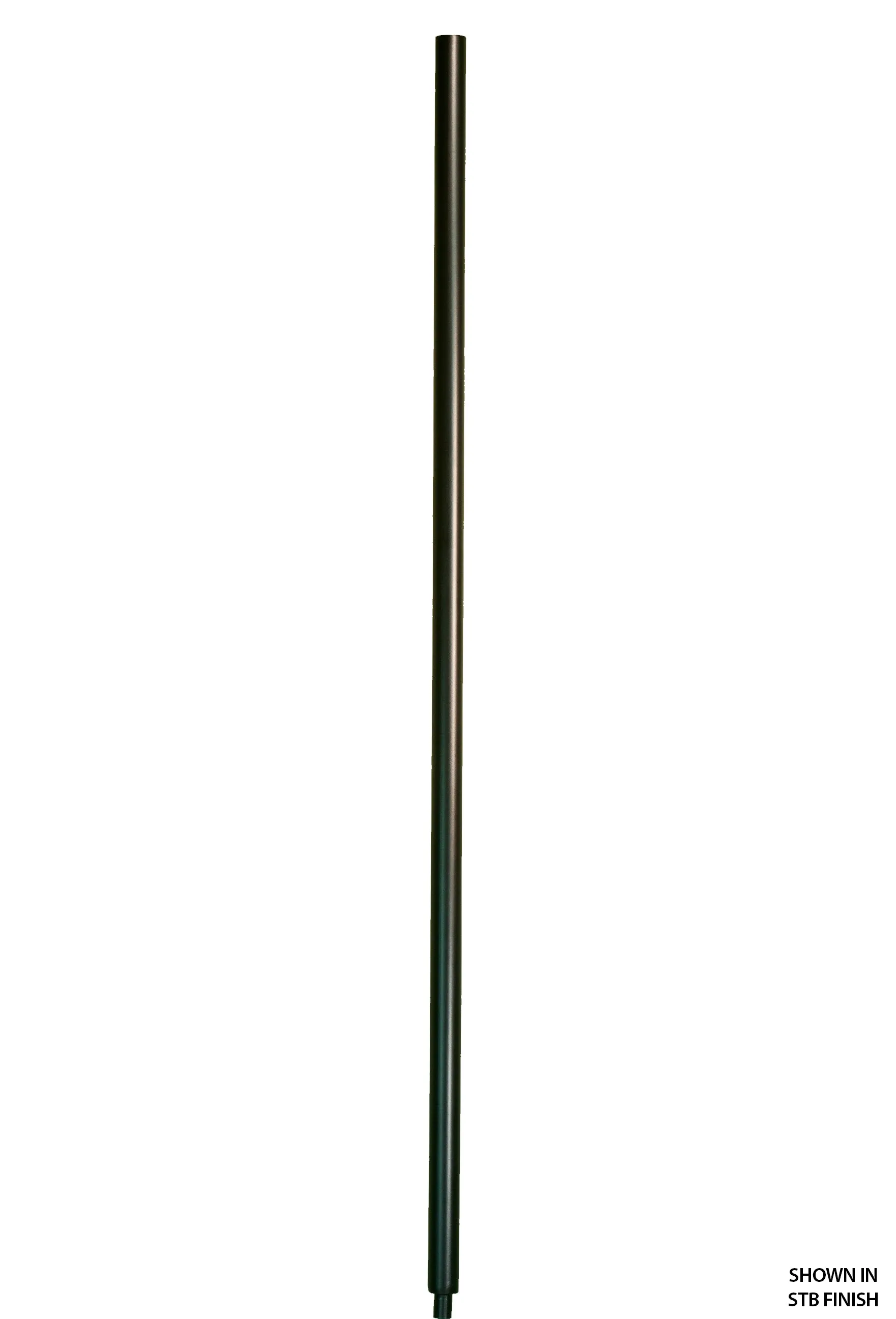 2455-R Modern Round Iron Newel