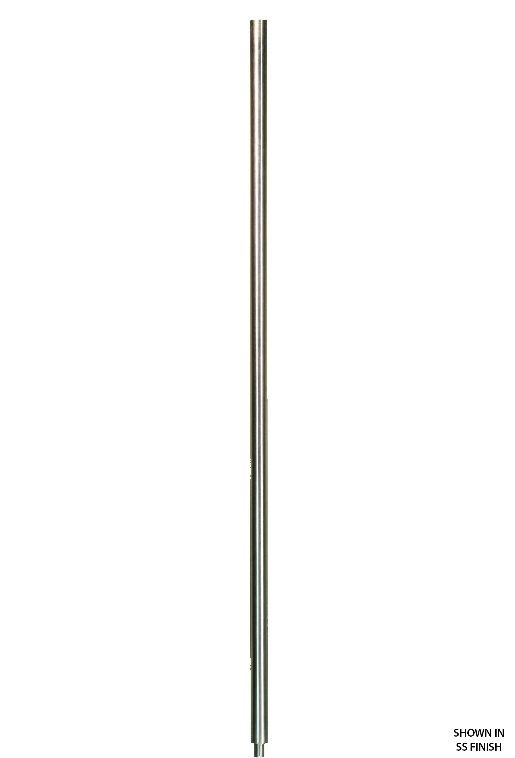 2455-R Modern Round Iron Newel