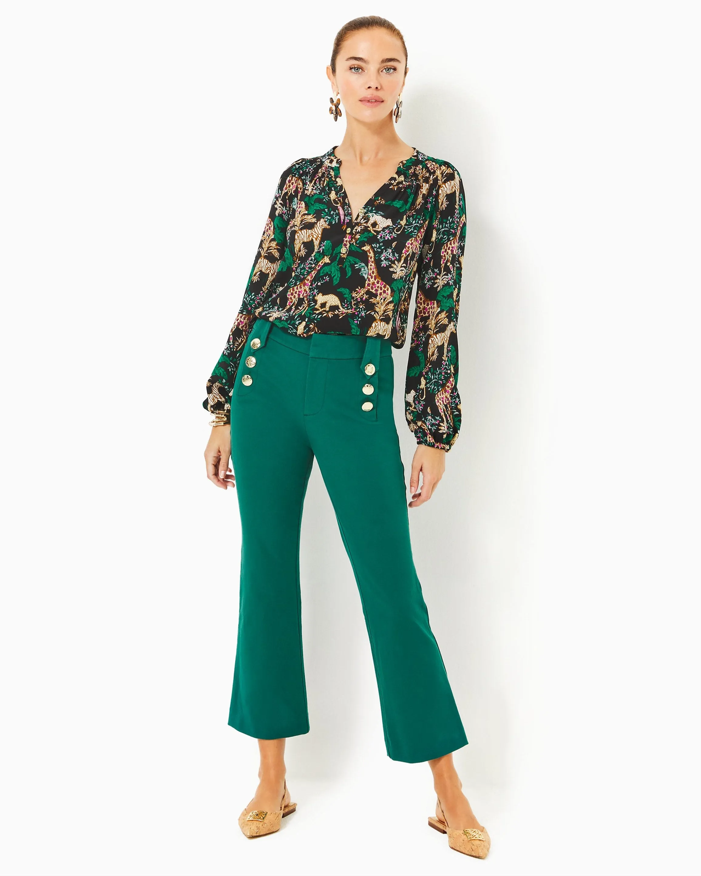 27" Parrish Crop Flare Pant