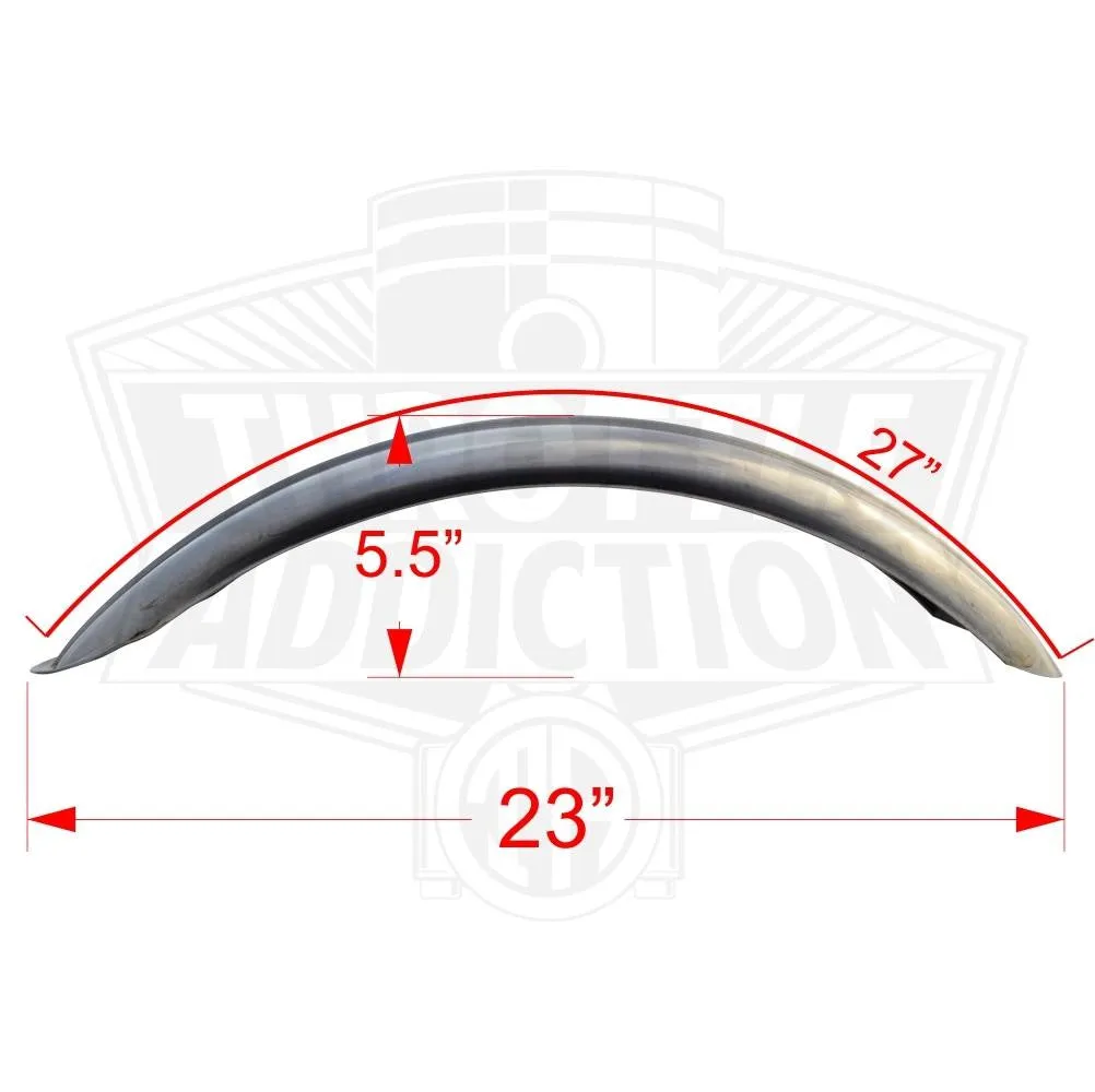 4" Ribbed Fender
