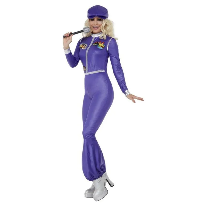 70s Dancing Queen Costume, Purple