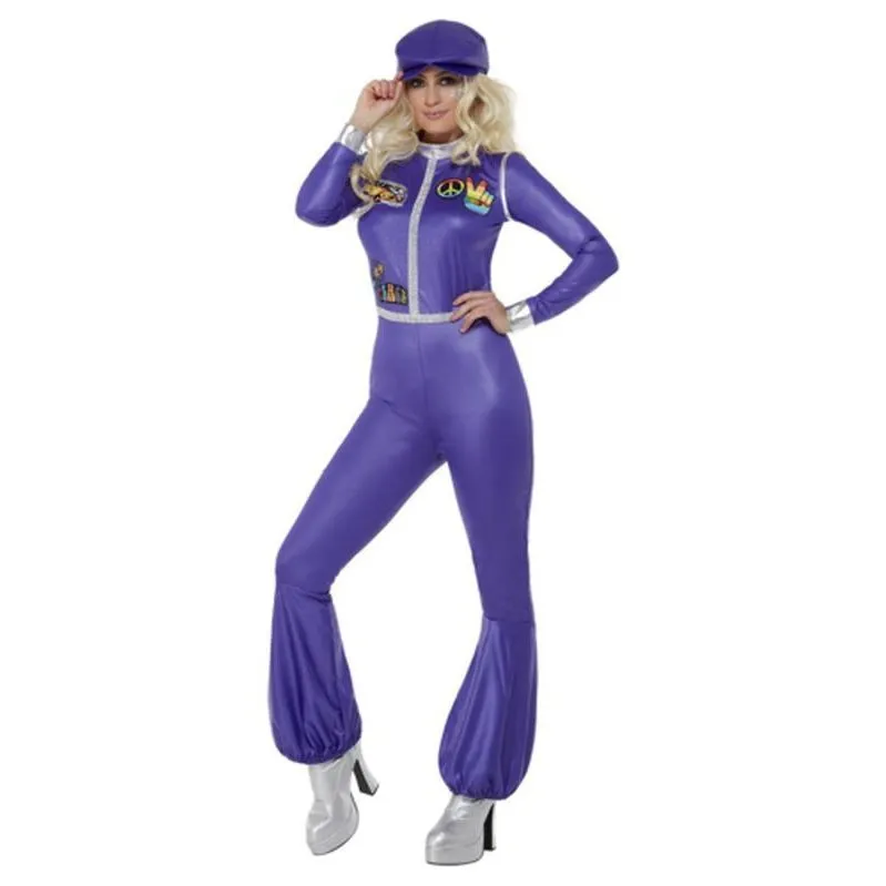 70s Dancing Queen Costume, Purple