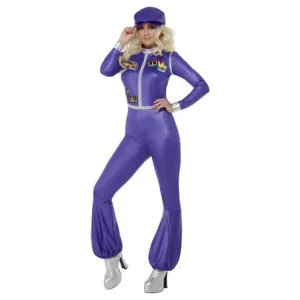 70s Dancing Queen Costume, Purple