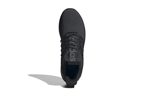adidas Men's Lite Racer Adapt 7.0 Sneaker, Black/Grey/Black, 10