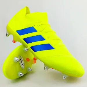 Adidas Nemeziz 18.1 SG - Solar Yellow/Blue *Brand New*