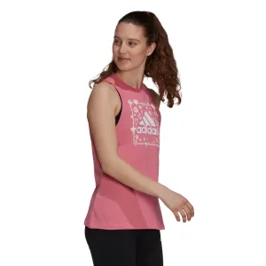 Adidas Womens Soft Floral Box Tank Top