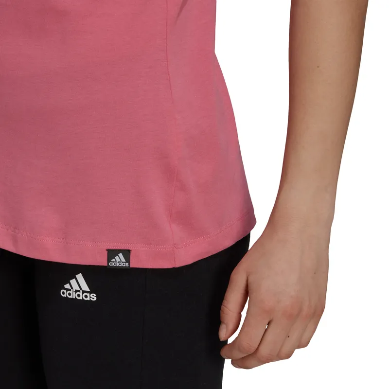 Adidas Womens Soft Floral Box Tank Top