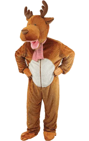 Adult Cuddly Reindeer Costume