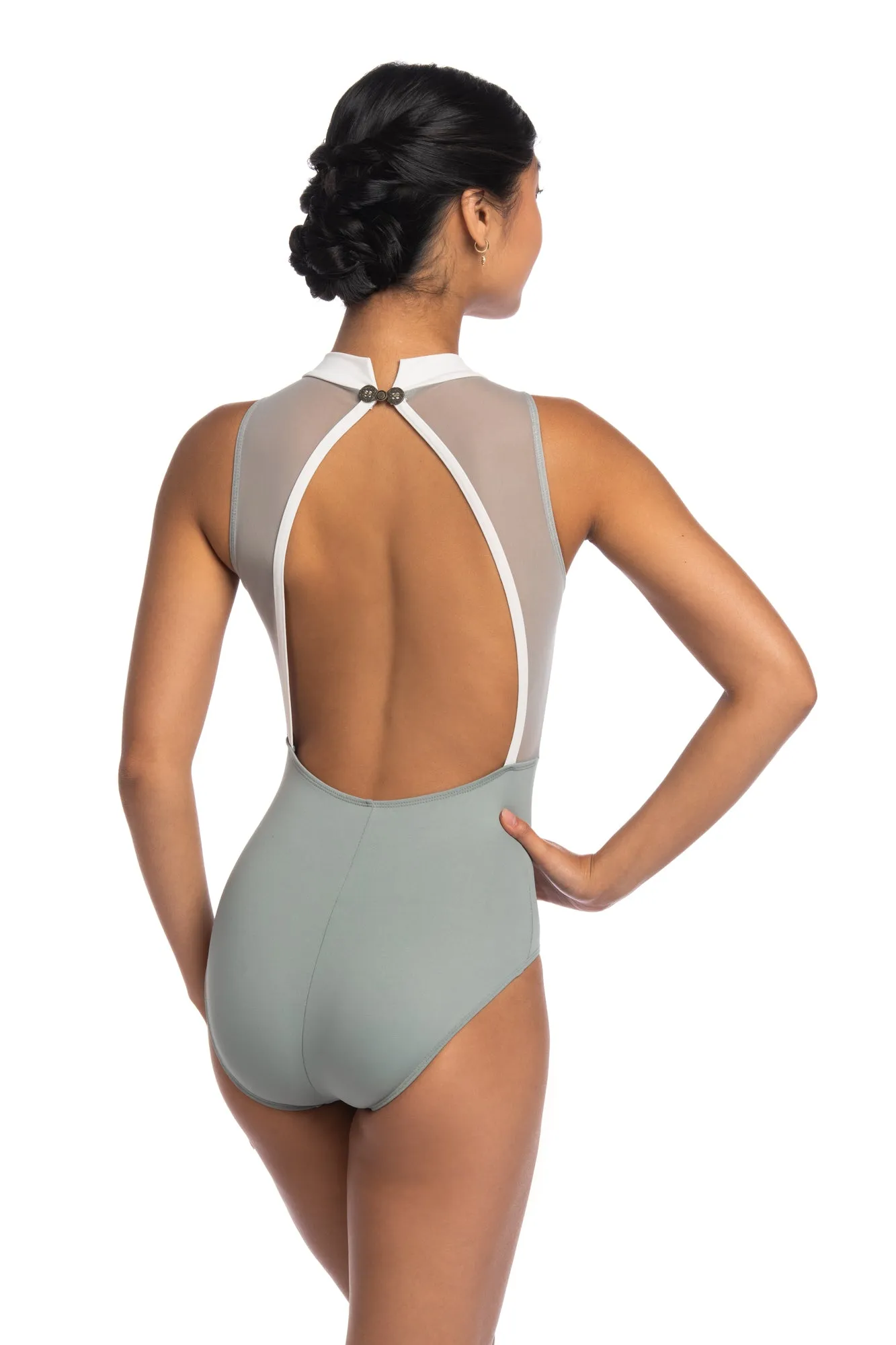 AinslieWear 1103ME Livona with Mesh Leotard