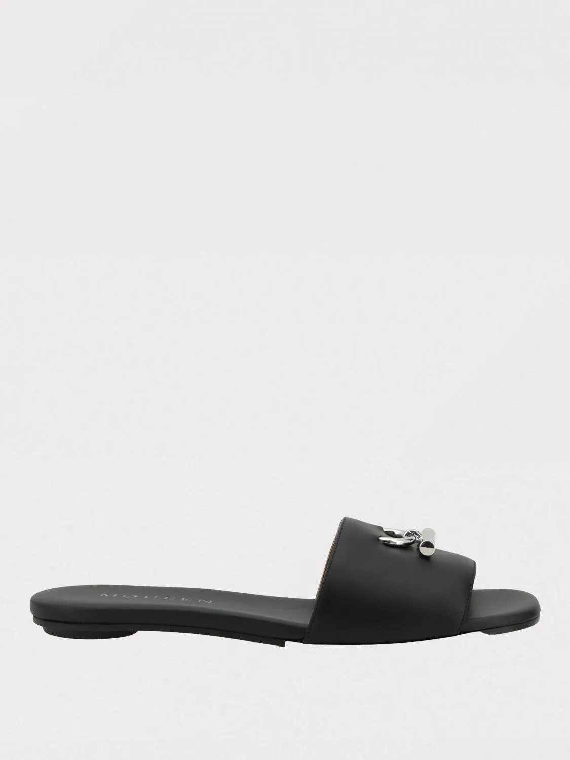 Alexander Mcqueen Flat Sandals Woman Black