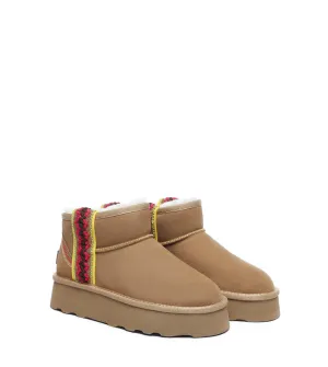 Ankle Platform Tazzy Boots Vance