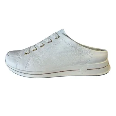 Ara Orlando Osaka White Women's Slip-On Walking Shoes