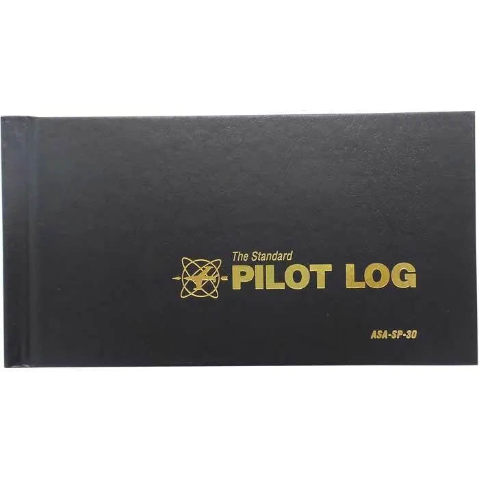 ASA Pilot Logbook Black