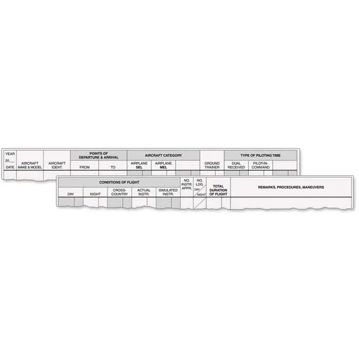 ASA Pilot Logbook Black