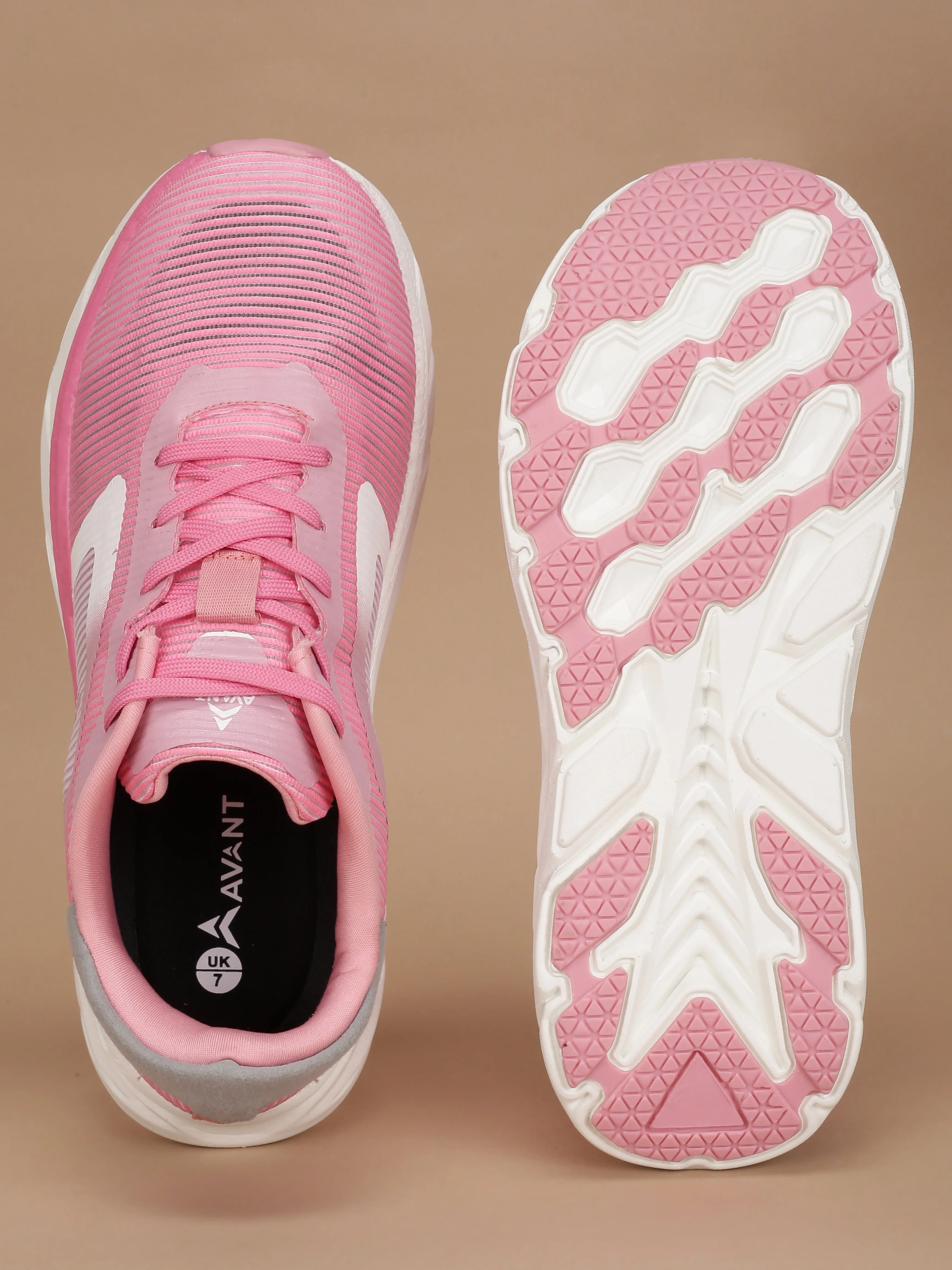Avant Women's TurqSwift Running Shoes - Pink/White