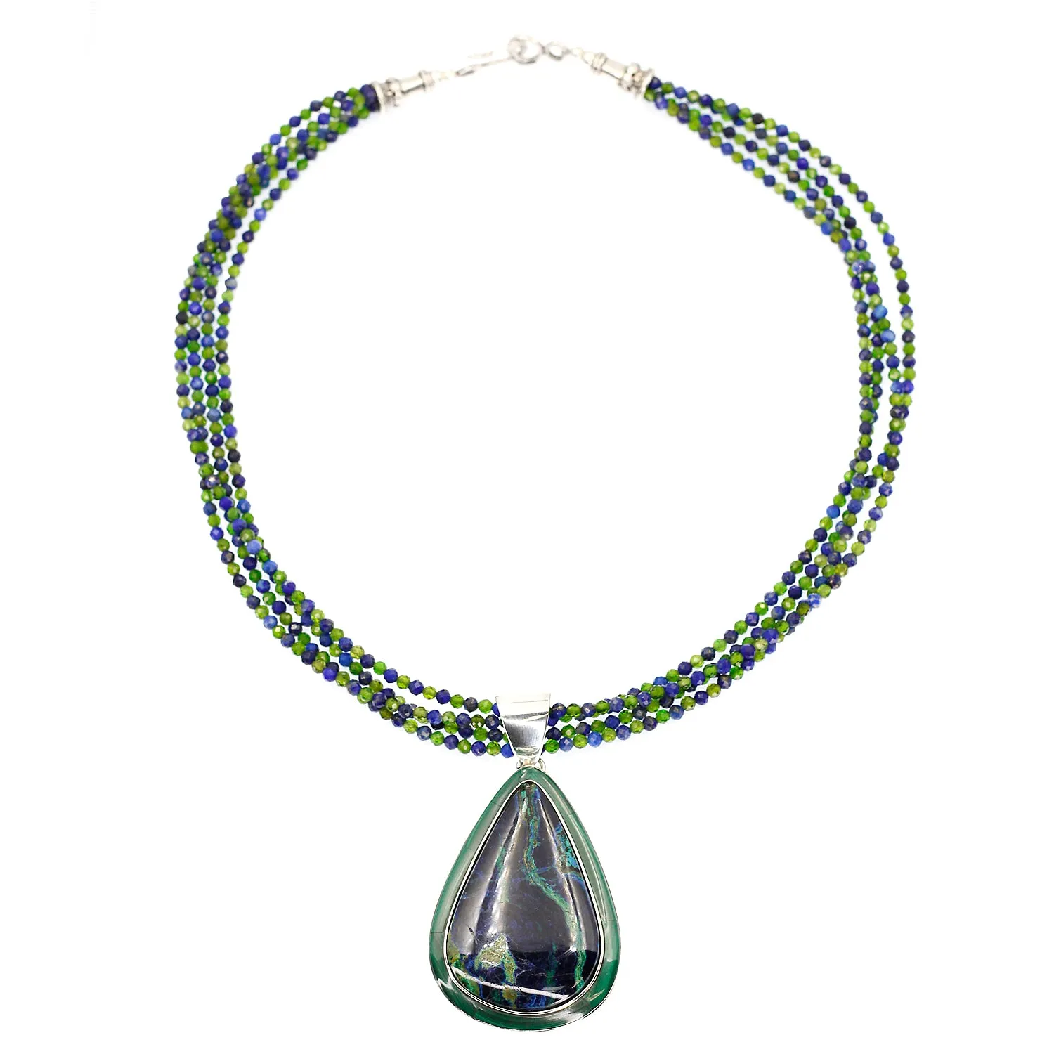 Azurite-Malachite Pendant