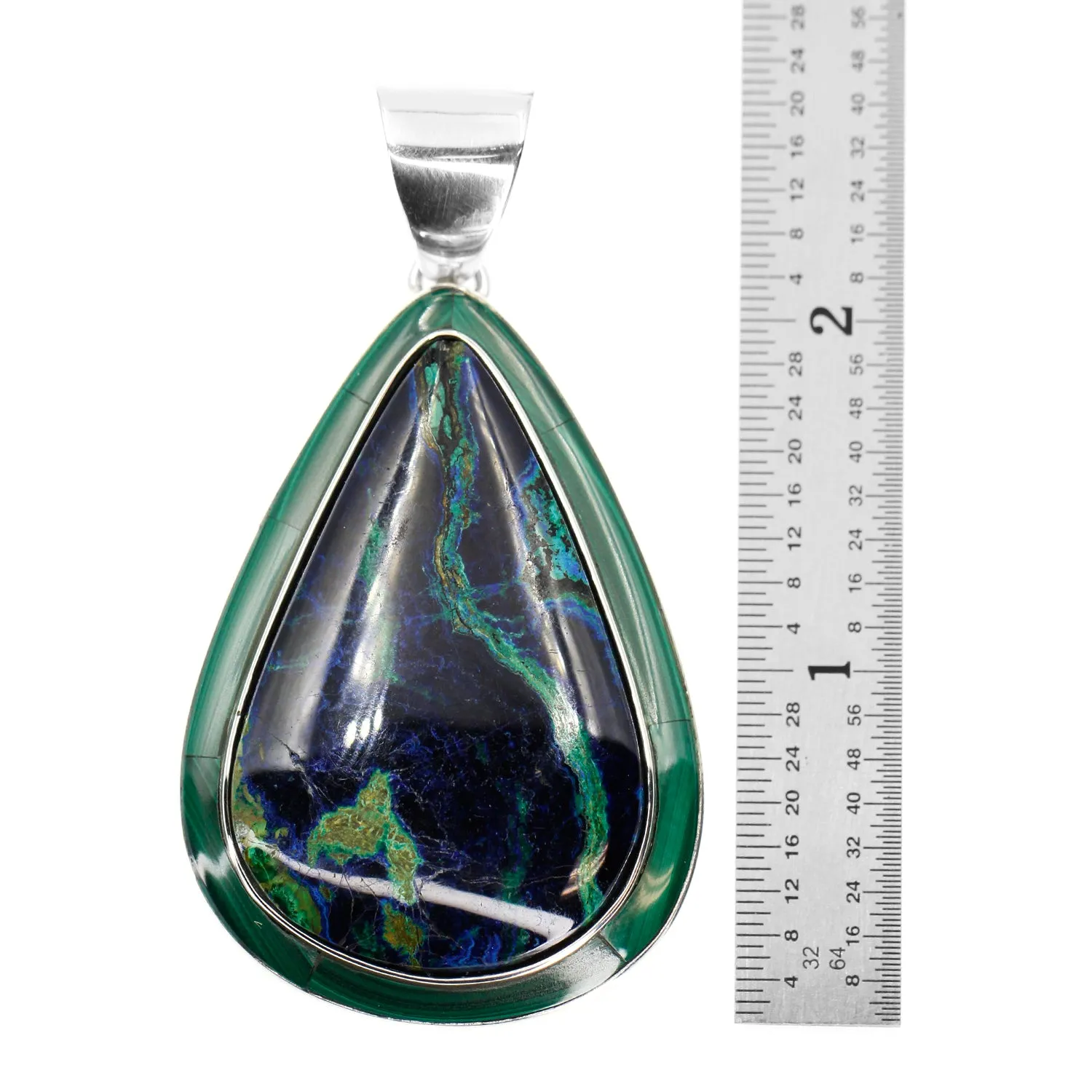 Azurite-Malachite Pendant