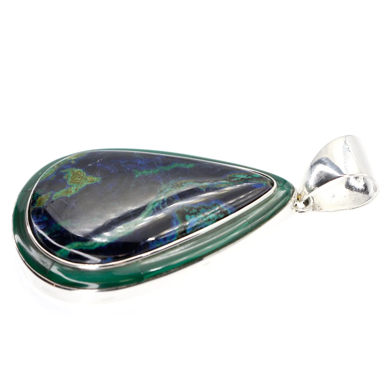 Azurite-Malachite Pendant