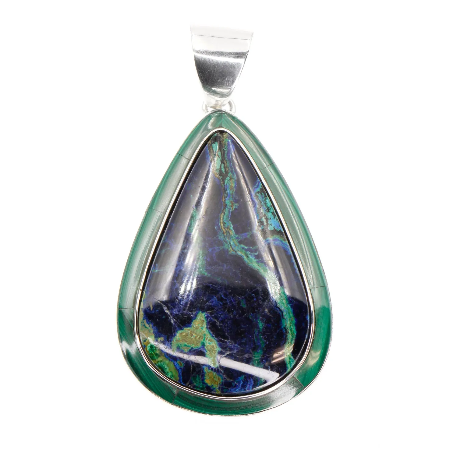 Azurite-Malachite Pendant