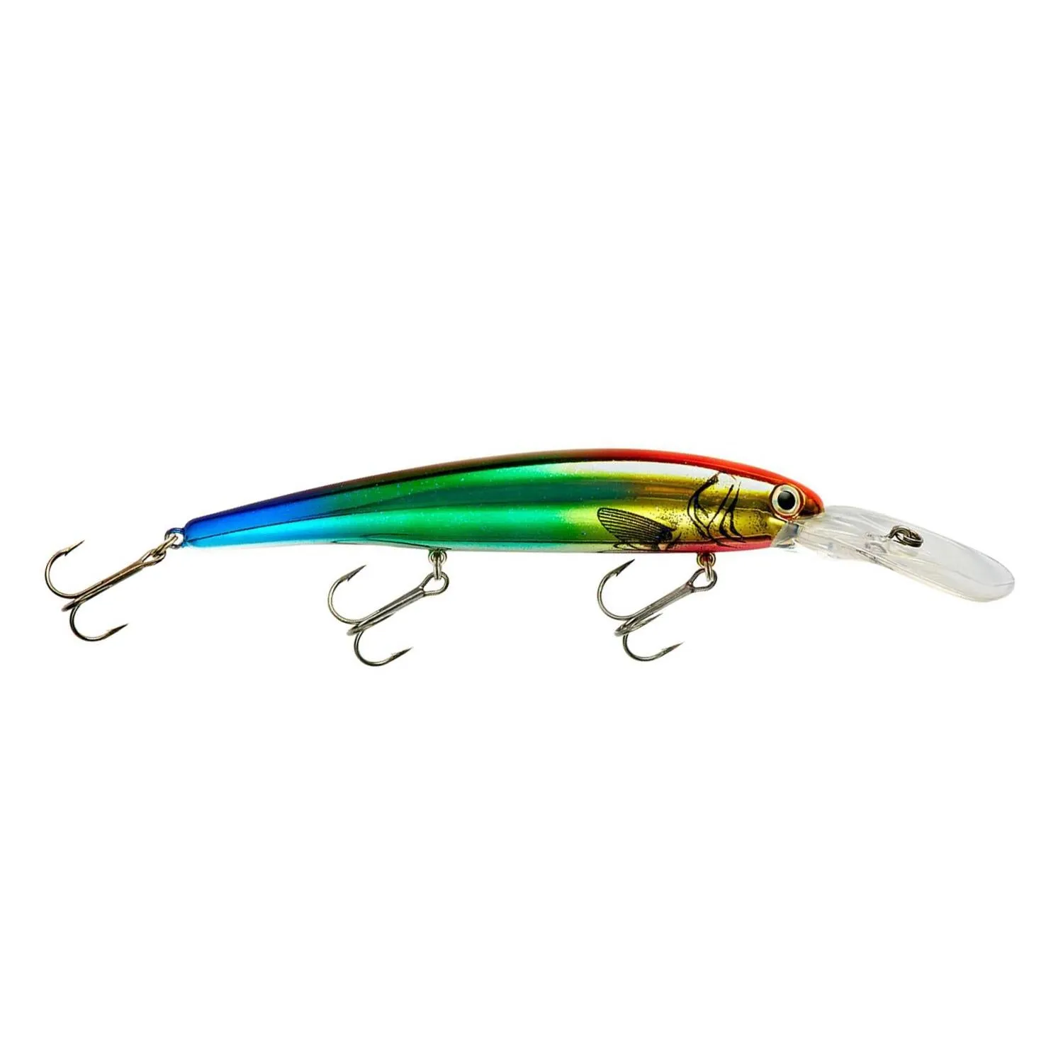 Bandit  Walleye Deep Trolling Plug, 4.75, 5/8oz, Humble Bee