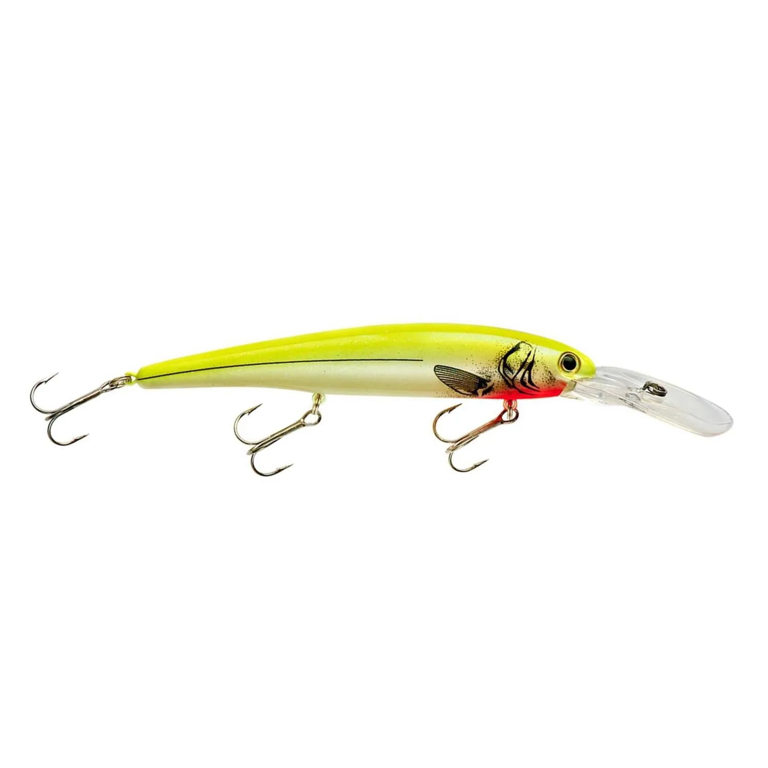Bandit  Walleye Deep Trolling Plug, 4.75, 5/8oz, Humble Bee