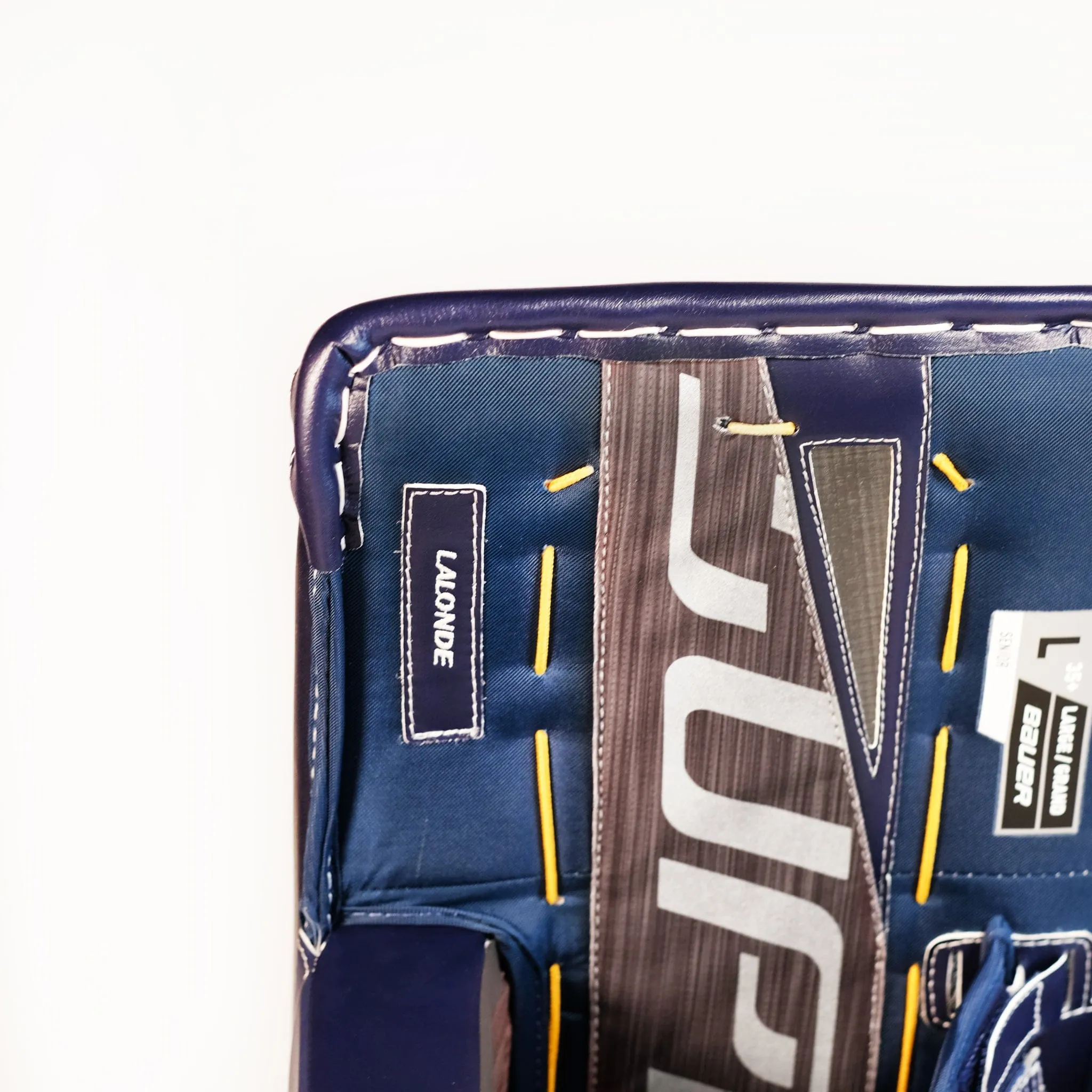 Bauer Supreme Pro Custom Senior Goalie Leg Pads - Nolan Lalonde