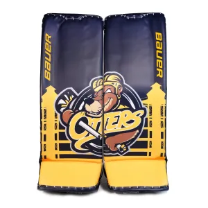 Bauer Supreme Pro Custom Senior Goalie Leg Pads - Nolan Lalonde