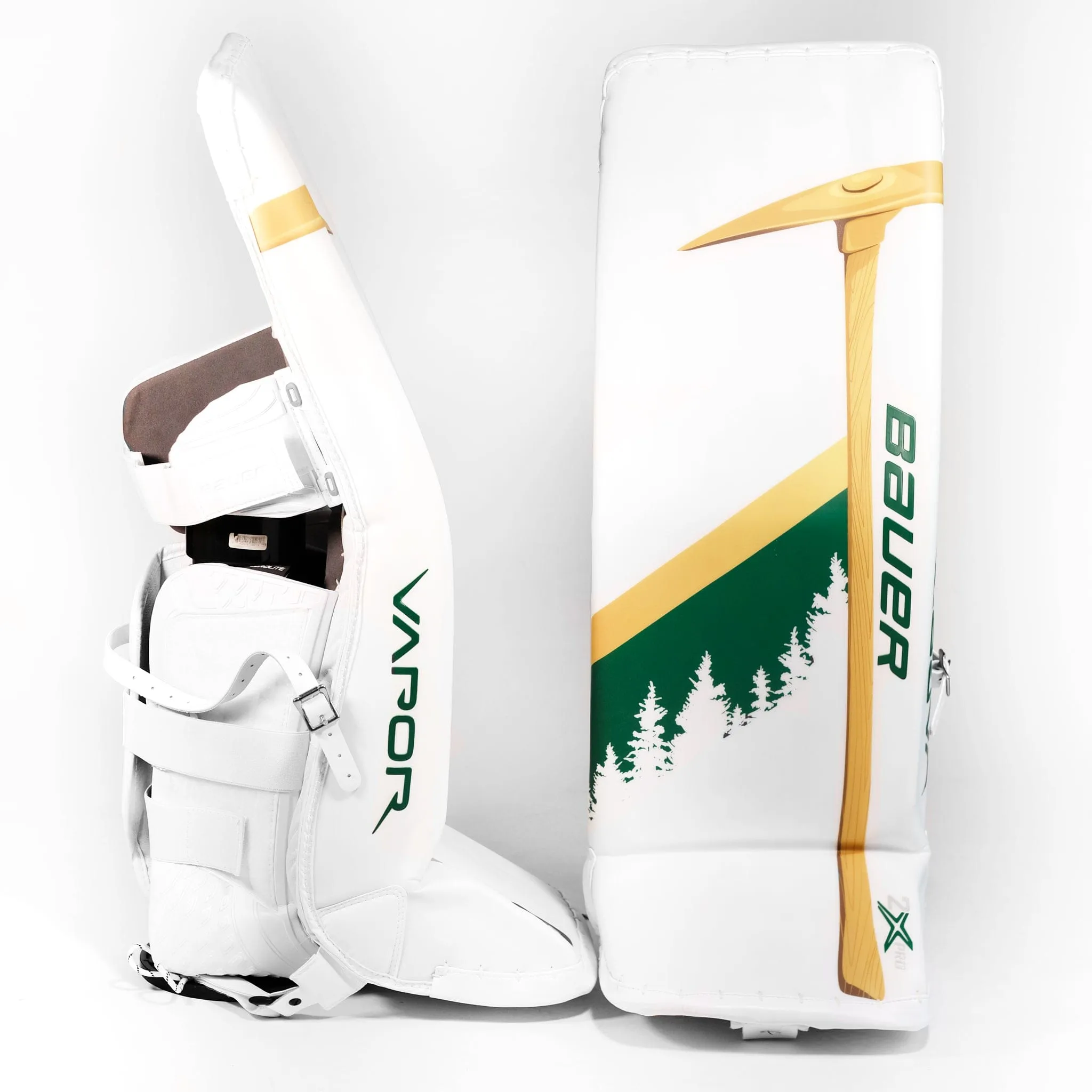 Bauer Vapor Pro Custom Senior Goalie Leg Pads - Jonathan Lemieux