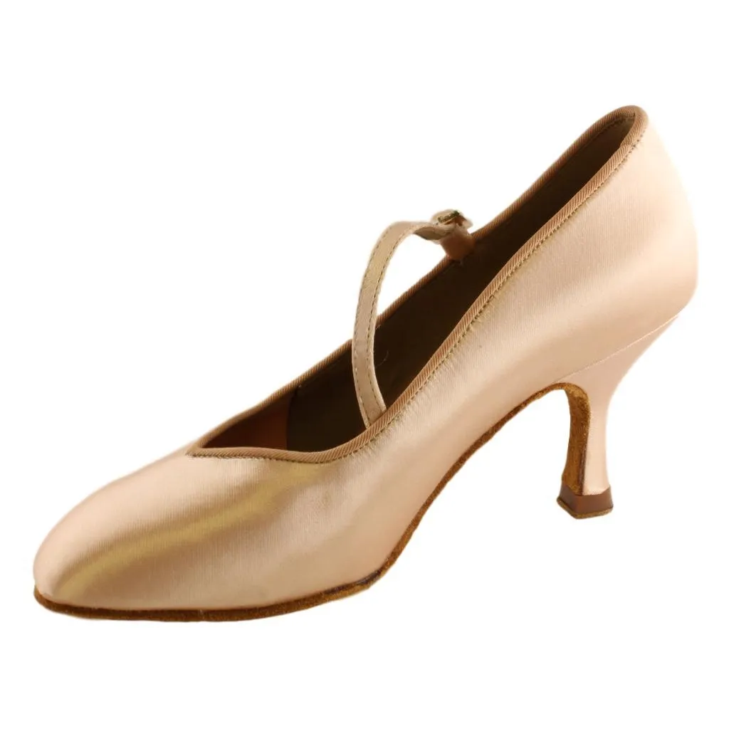 BD Dance 138, Heel EH4, Tan 1, Women's Standard Dance Shoes
