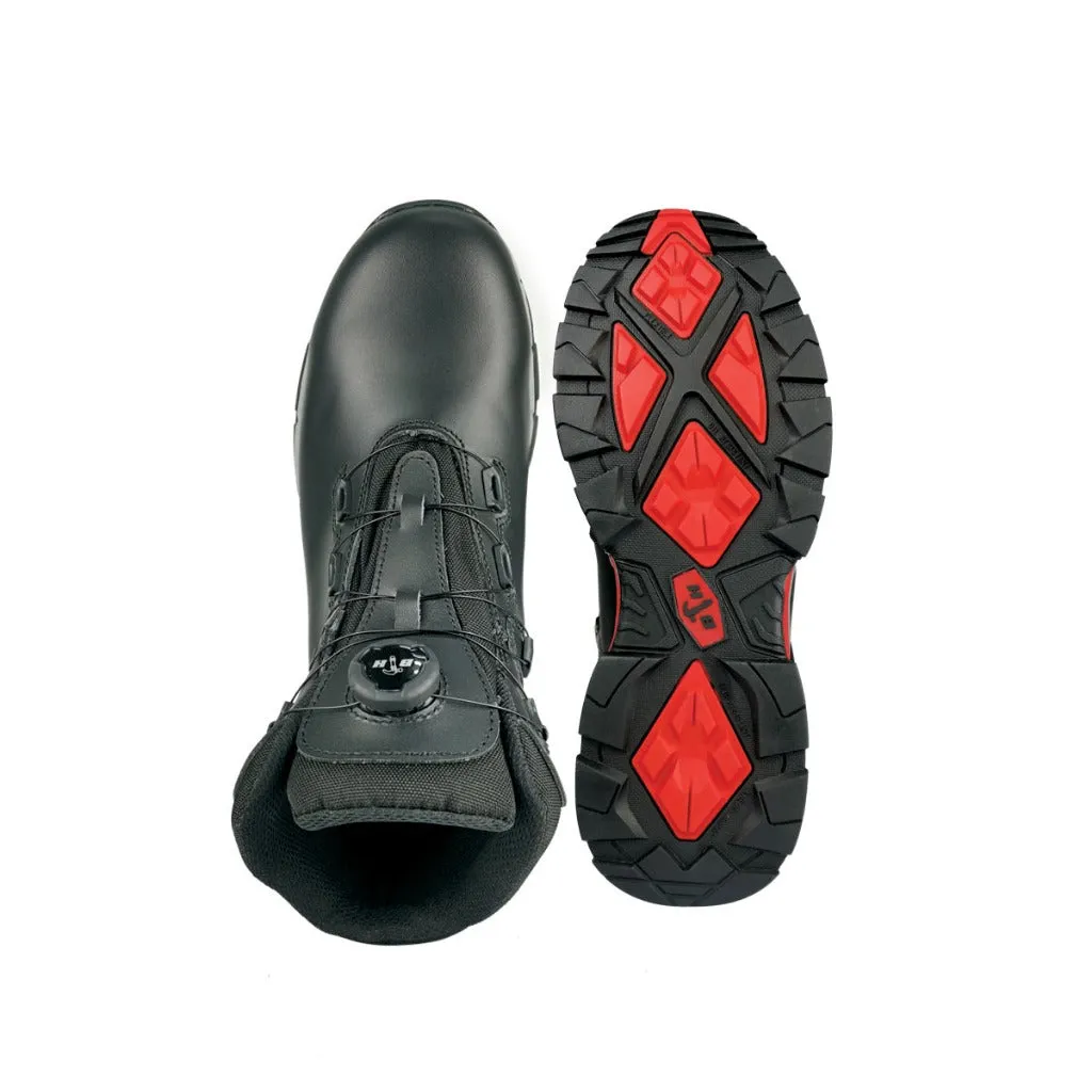 BLACK HAMMER Pro Series Men Waterproof Mid Cut with Fastlock Safety Shoe BH-1107-RS