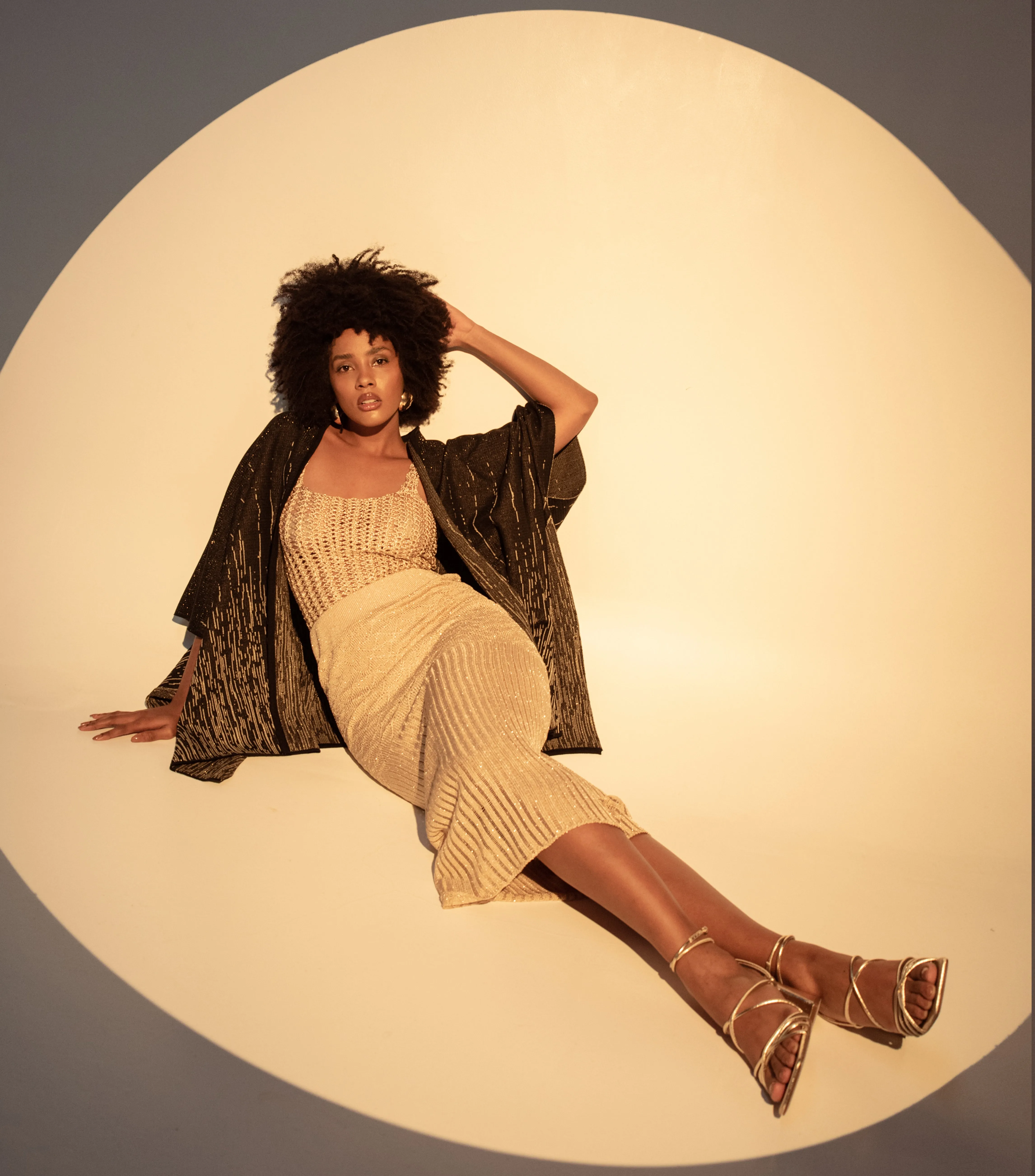 Black Sun Poncho
