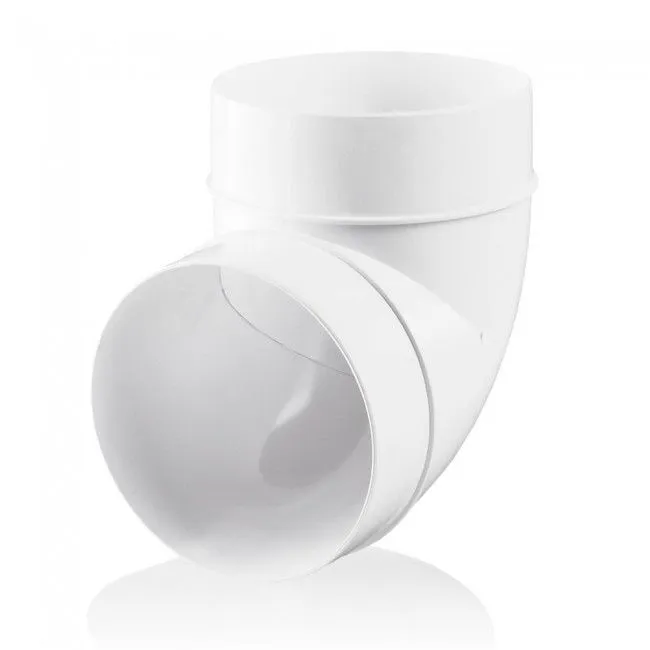 Blauberg Plastic Circular 90 Degree Bend - 150mm
