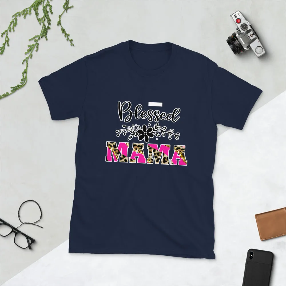 Blessed Mama Short-Sleeve Unisex T-Shirt