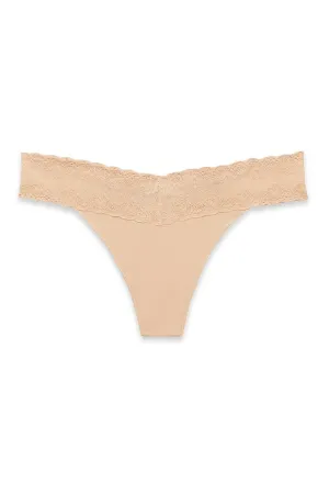Bliss Perfection One Size Thong - Cafe