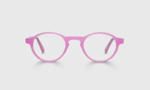 Board Stiff Narrow Color 43 - Bubble Gum Pink Front and Temples