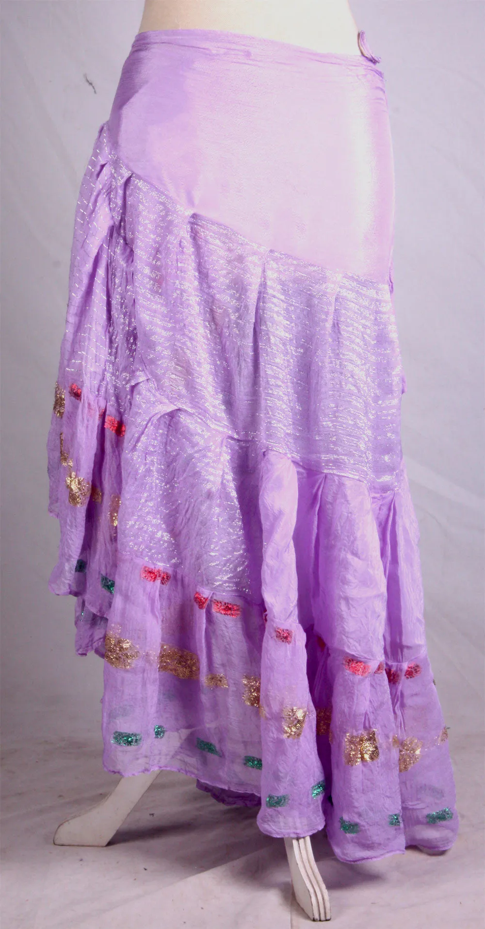 Bollywood Wrap skirt light purple WS