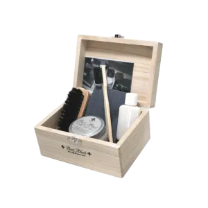 Boot Black Silver Label Shoe Shine Set