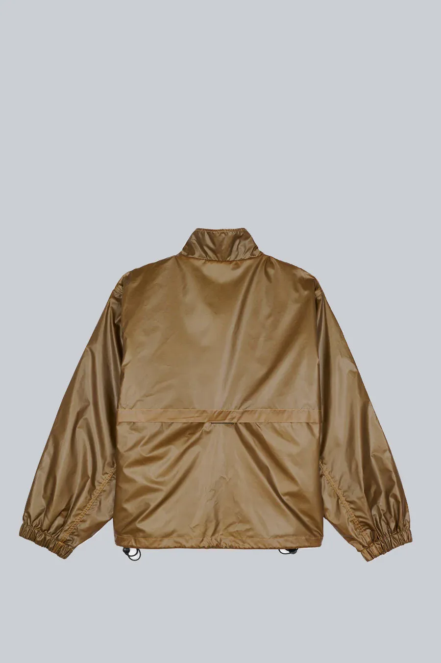 BRAIN DEAD THERMO HEAT RUNNING PULLOVER JACKET BROWN REACTIVE