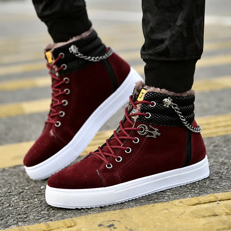 Breaker Herren Hohe Mode Turnschuhe