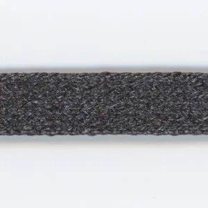 Bright Flat Cord #104 Dark Steel