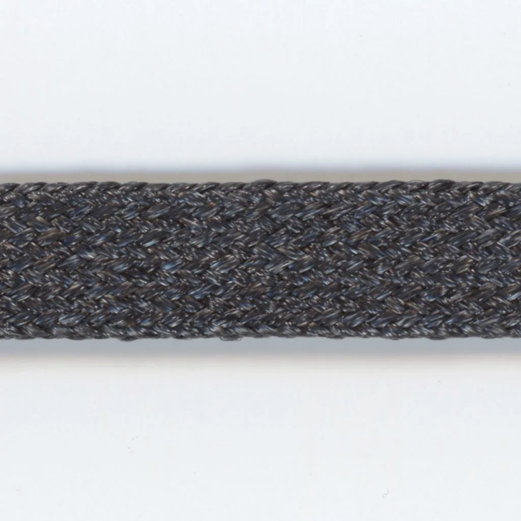 Bright Flat Cord #104 Dark Steel