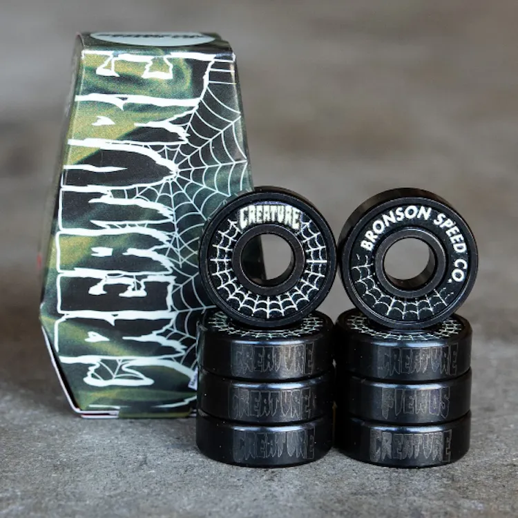 Bronson Speed Co x Creature Pro G3 Skateboard Bearings