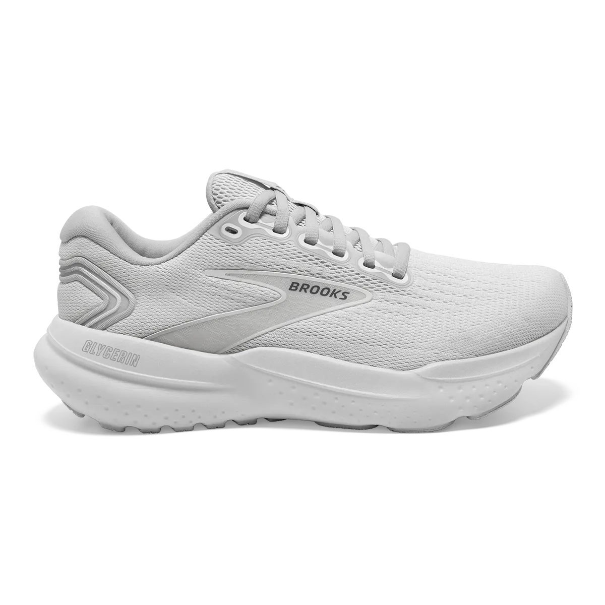 Brooks Glycerin 21 - White - White - Grey