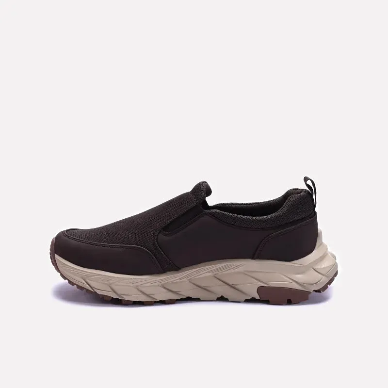 Brown Slip On Casual Sneakers 0120563