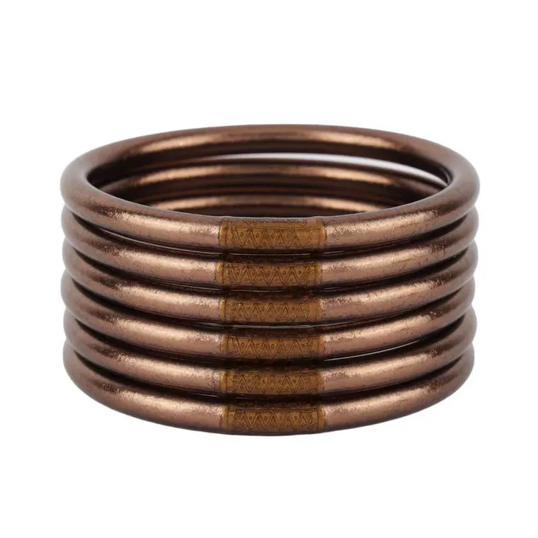 Budha Girl Meteorite All Weather Bangles® (AWB®) - SERENITY PRAYER (6) (SMALL) (1 LEFT)